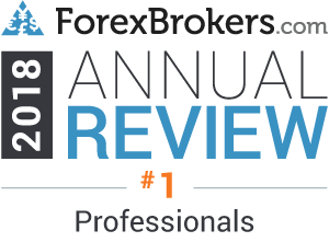 ForexBrokers.com: 1° posto nella categoria "Professionals" (professionisti)