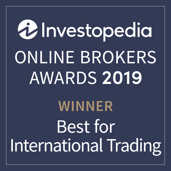 Menzione nella classifica "Best for International Trading" (migliori broker online per il trading internazionale) di Investopedia