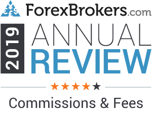 forexbrokers.com 2019 - 4 Sterne in der Kategorie „Provisionen und Gebühren“