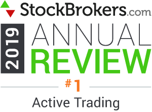 primo premio nella categoria "active trading" (trading frequente) secondo stockbrokers.com nel 2019