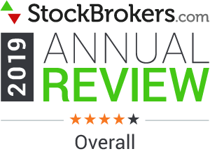 Punteggio complessivo di 4 stelle conferito da stockbrokers.com nel 2019