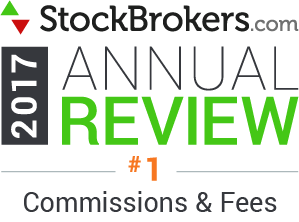 Valutazioni Interactive Brokers: riconoscimenti Stockbrokers.com 2017: Lowest Commissions and Fees (offerta di commissioni e tariffe più basse)